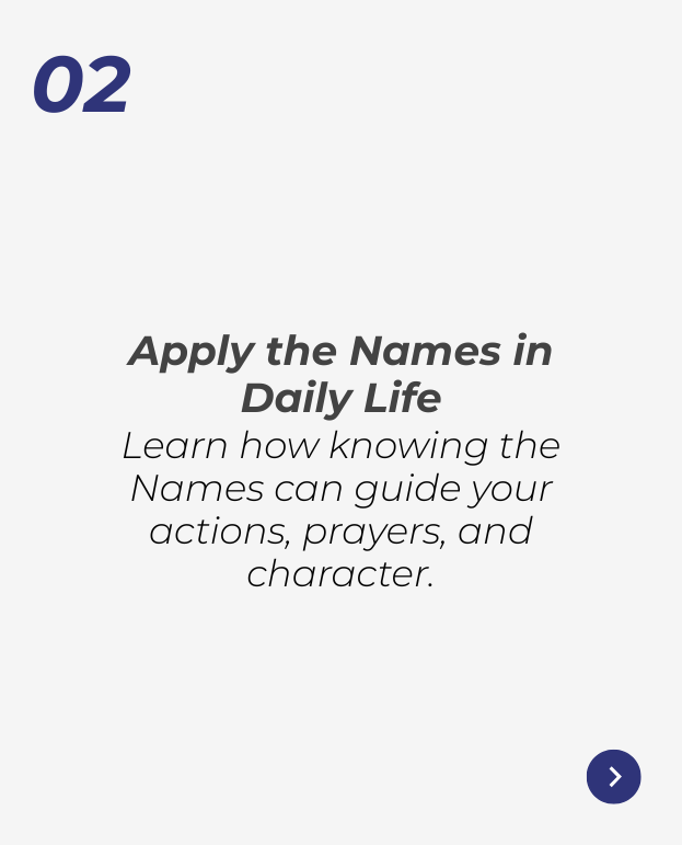 AlKautharWorld's tweet image. Understanding Allah through His 99 Names brings life to your prayers and deepens your connection with Him. Learn their meanings, impact on character, and how to use them in duaa.

Explore the course:
online.alkauthar.org/courses/99-nam…

#99namesofallah #asmaulhusna #alkautharinstitute