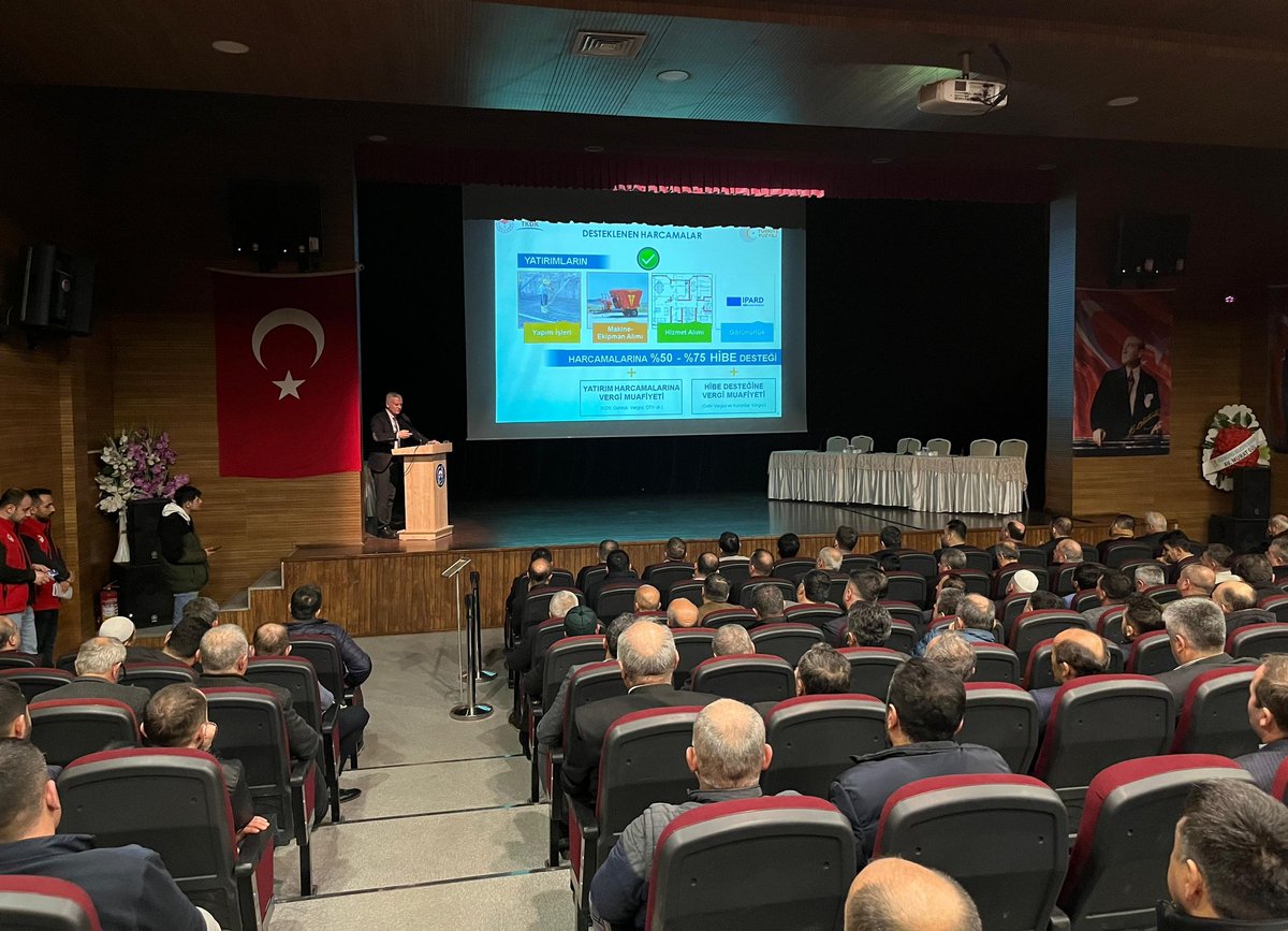 İl Koordinatörümüz Yusuf Özbey beraberinde YKB Amiri Erol Demiray ve Uzman Serhat Taş ile #Vezirköprü İlçesi TDİ #Besi #OSB Projesi Bilgilendirme Toplantısına katılarak Kurumumuz hibe desteklerine ilişkin bilgilendirmede bulundular.
#TKDK🇹🇷🇪🇺 #IPARD 
#kırsal #hayvancılık #proje