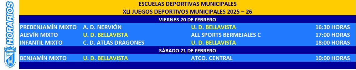 UDBellavista75's tweet photo. ⏰🚨💙 𝗔𝗭𝗨𝗟𝗘𝗦𝗦𝗦!!! 💙🚨⏰
Estos son los 𝑯𝑶𝑹𝑨𝑹𝑰𝑶𝑺 correspondientes a los partidos de nuestros equipos a lo largo del fin de semana.
¡𝙏𝙚 𝙚𝙨𝙥𝙚𝙧𝙖𝙢𝙤𝙨 para apoyar a los nuestros!
#SomosPartedelaHistoria
#Azulcomoformadevida https://t.co/3bzYZIfVuv
