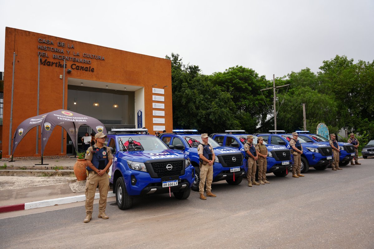 #ColoniaCaroya 📍| La Provincia sumó cinco móviles para la Patrulla Rural y entregó aportes del programa BPAs a más de 100 productores del departamento #Colón y #Totoral.

Todos los detalles acá 👉bit.ly/40gQm0p