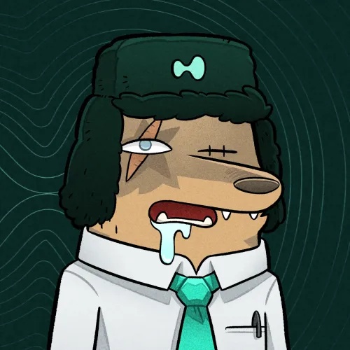 Rekt Wolf #707 from <a href="/rekt_gang/">Rekt Gang</a> sold for 6.06 $HYPE | (USD $176)