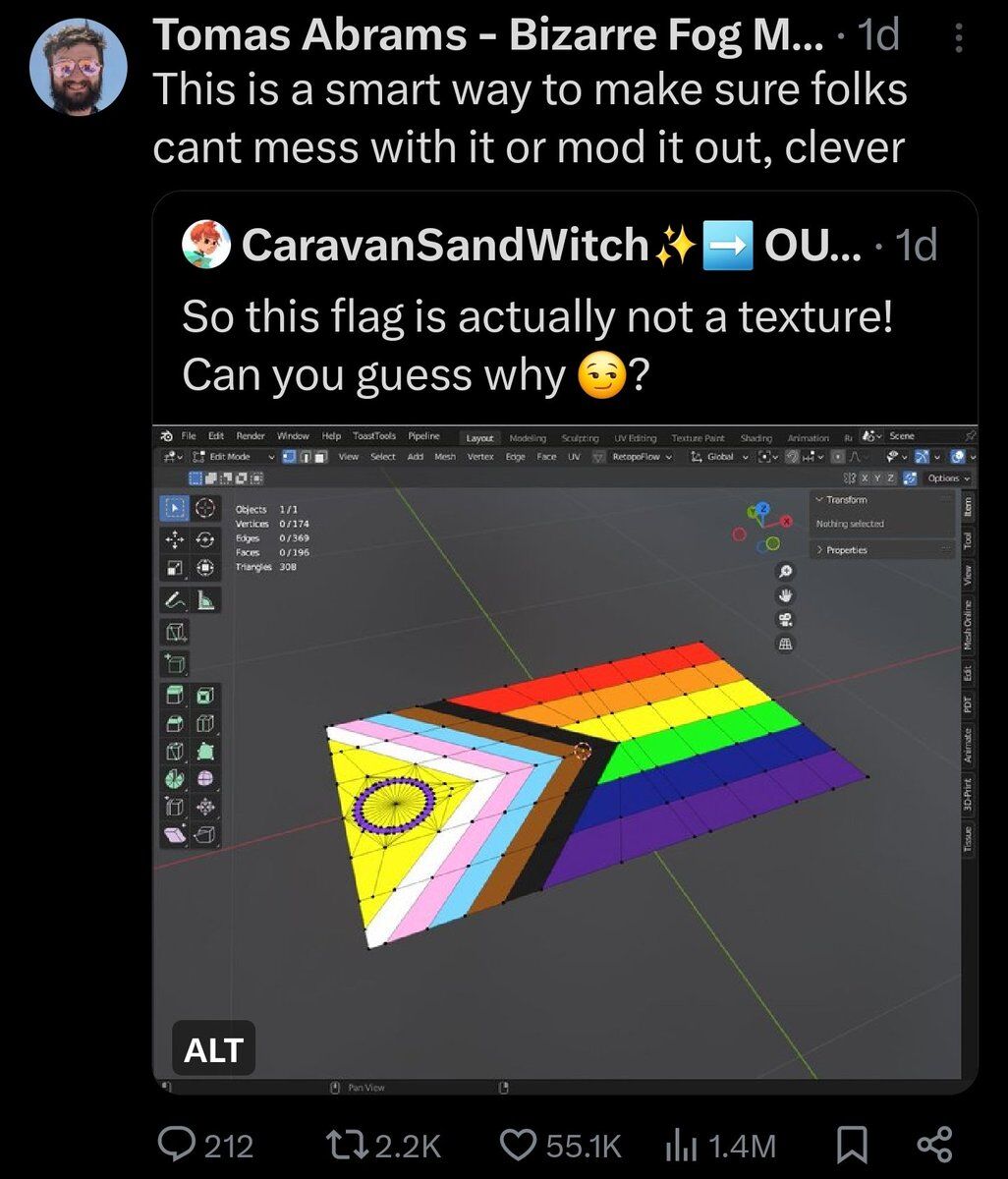 Insane Cope tweet media