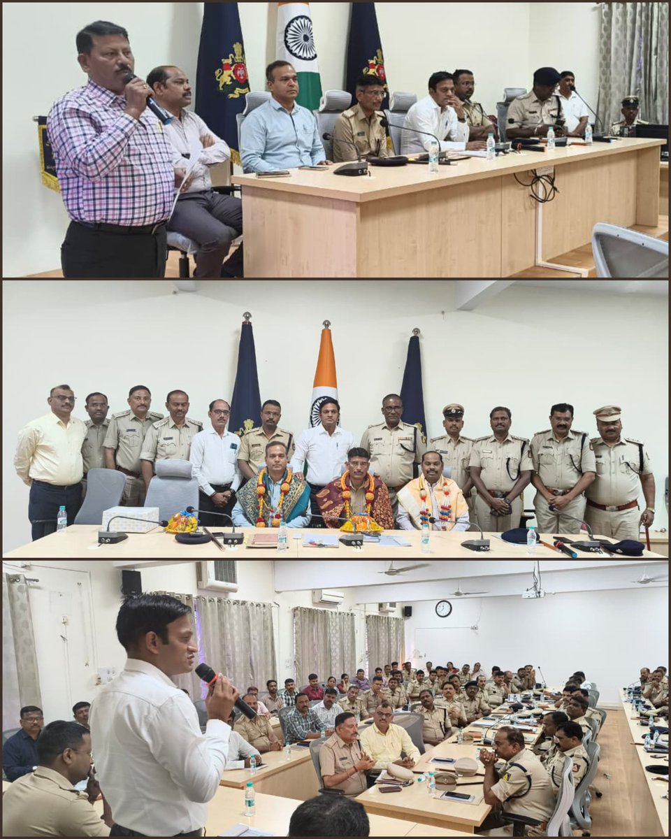 ಹುಬ್ಬಳ್ಳಿ ಧಾರವಾಡ ನಗರ ಕಮೀಷನರೇಟನಲ್ಲಿ  DCP (L&amp;O) ರವರಾಗಿ ಕರ್ತವ್ಯ ನಿರ್ವಹಿಸಿ ಲೋಕಾಯುಕ್ತ ಘಟಕಕ್ಕೆ ವರ್ಗಾವಣೆ ಹೊಂದಿದ ಶ್ರೀ ಮಹಾನಿಂಗ‌ ನಂದಗಾಂವಿ IPS  ರವರು ಹಾಗೂ ಇತರೆ ಘಟಕಗಳಿಗೆ ವರ್ಗಾವಣೆ ಹೊಂದಿದ ಉತ್ತರ ಉಪ ವಿಭಾಗದ ACP ರವರಾಗಿ ಕರ್ತವ್ಯ ನಿರ್ವಹಿಸಿದ ಶ್ರೀ ಶಿವಪ್ರಕಾಶ್ ನಾಯ್ಕ ಹಾಗೂ ಗೋಕುಲ್ ರೋಡ್ ಪೊಲೀಸ್ ಠಾಣೆಯ PI ರವರಾಗಿ