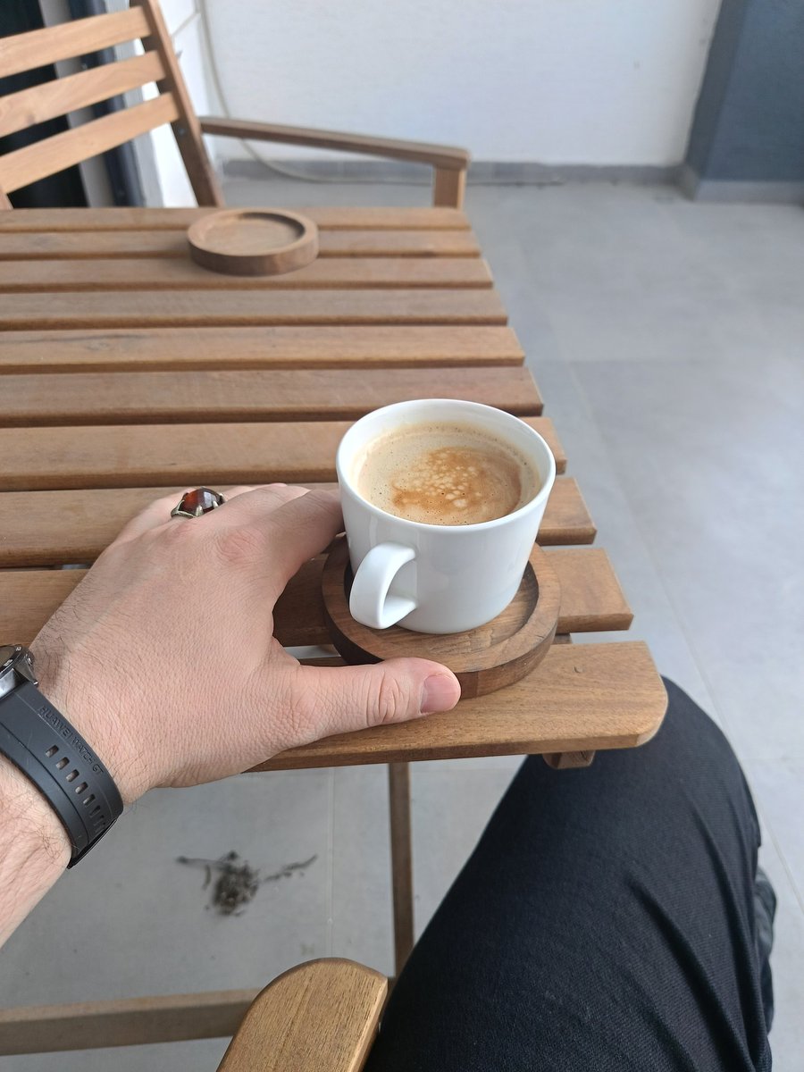 Ofiste bir kahve molası.