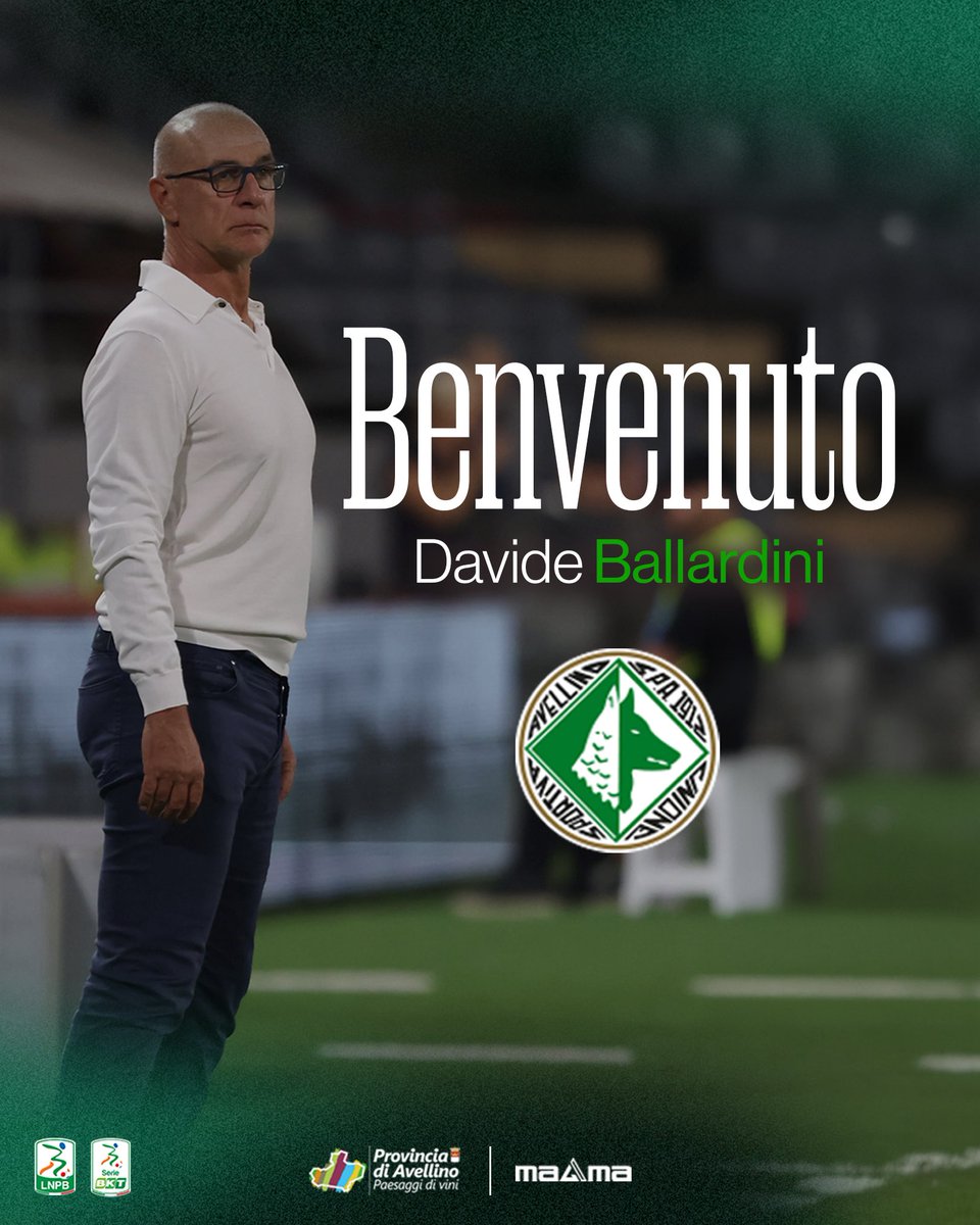usavellino1912_'s tweet photo. 𝐁𝐚𝐥𝐥𝐚(𝐫𝐝𝐢𝐧𝐢) 𝐜𝐨𝐢 𝐋𝐮𝐩𝐢 💚

🐺 Mr Wolf è il nuovo allenatore Biancoverde 

Il comunicato ➡️ https://t.co/Pnb2VYrQPt

#usavellino1912 #amarsiancora https://t.co/WCkJkxtps6