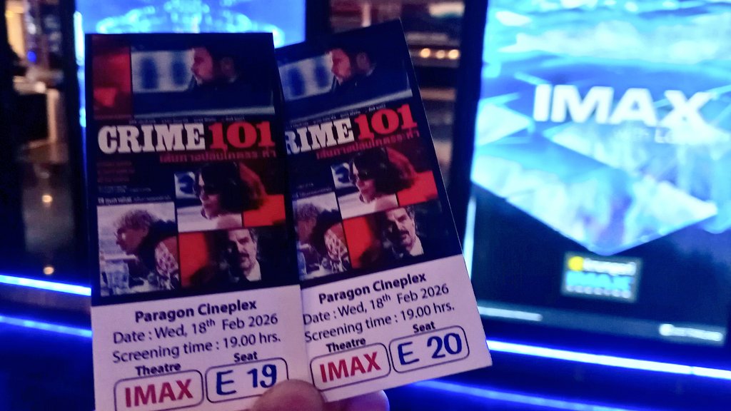 DogMovieisFun's tweet photo. #Crime101 | #เส้นทางปล้นโคตรระห่ำ
หนังปล้นสายชั้นเชิง เกมไล่ล่าระหว่างโจรขโมยเพชรกับตำรวจ​ หนังเล่าแบบสุขุมแต่กดดัน ดูใน #IMAX คือได้อารมณ์เต็ม ๆ โดยเฉพาะฉากซิ่งมอเตอร์ไซค์กลาง LA โคตรมันส์

สปอยล์เบาๆ บทสรุป “ฮักค์ ช่วย ทรอ” ช่วยยังไงไปชมในโรงภาพยนตร์​

⭐ 8.5/10
#movietwit https://t.co/p52uMX84iG