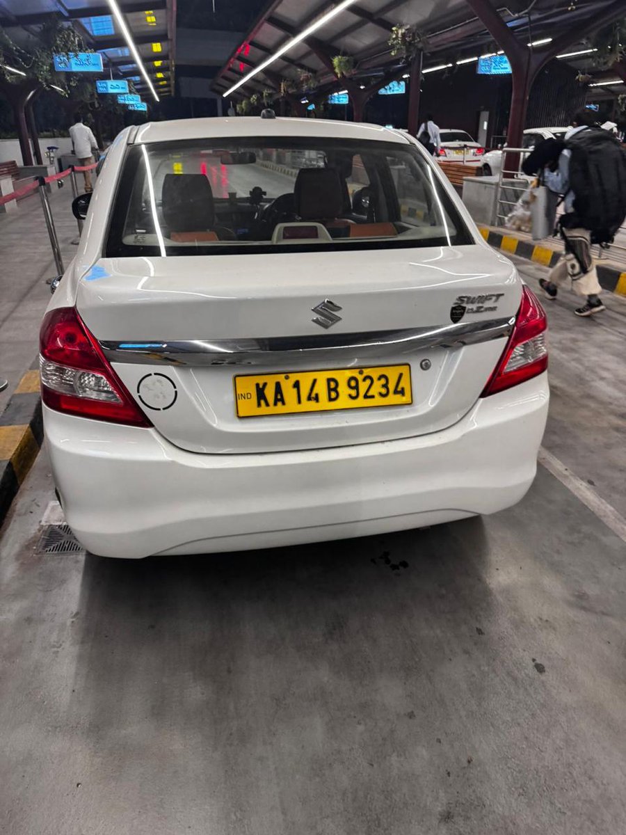 satishbrain's tweet photo. Just book @Olacabs at Bengaluru Airport. You can get the first taste of hooliganism by Ola Drivers. Cash only, can't come for short rides, stinking cars, reckless driving. This one demands 500 rs as soon as I sit bcz h3 has to fill gas. The supervisor on-duty was scared of him. He tells me u can complain to any @CPBlr and he doesn't care. 😕😕😕
Ola Airport service is junk. Why show frustration on passengers??