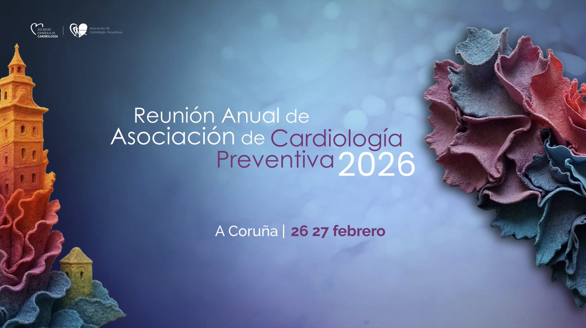 secardiologia's tweet photo. ⏳ ¡Cada vez queda menos para la Reunión de Cardiología Preventiva 2026!

Los días 26 y 27 de febrero, A Coruña será el punto de encuentro nacional en prevención cardiovascular.

📍 Aterosclerosis subclínica, Lp(a), síndrome cardioreno-metabólico, insuficiencia cardiaca, IA aplicada a prevención, deporte y rehabilitación cardiaca.

🤝 Casos clínicos interactivos, talleres prácticos y actualización basada en evidencia.

🔗 ¿Ya inscrito? https://t.co/VQLUKS8yEZ 

@preventiva_SEC @PatriciaPalau1 @JovenesSec @ArmandoOterino @drjmora @MiriamMartinTo1 @alberenguel @JovenesSec