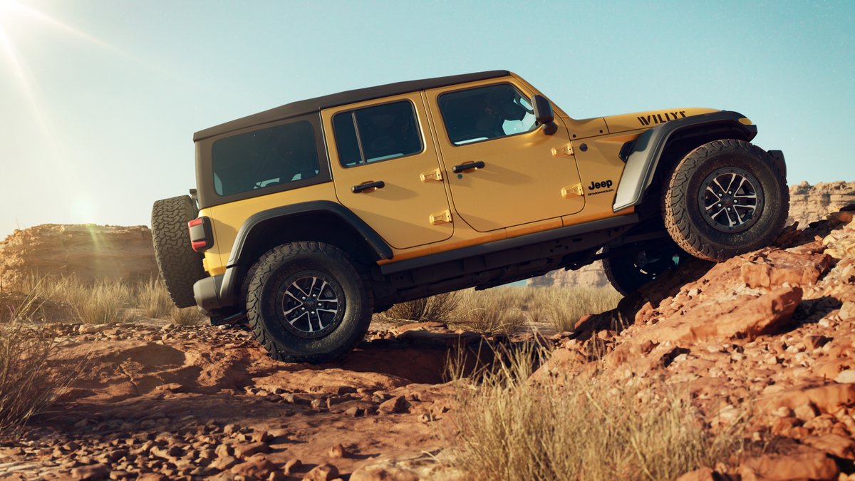 miamilakesauto's tweet photo. The new 2026 #JeepWrangler #Willys 392 🚙 pairs classic Willys heritage with the thunderous 470-hp, 6.4-liter #HEMI V-8 💪, delivering the most powerful and most value-packed V-8 Wrangler ever. 🌄 https://t.co/33tVUsZzNI