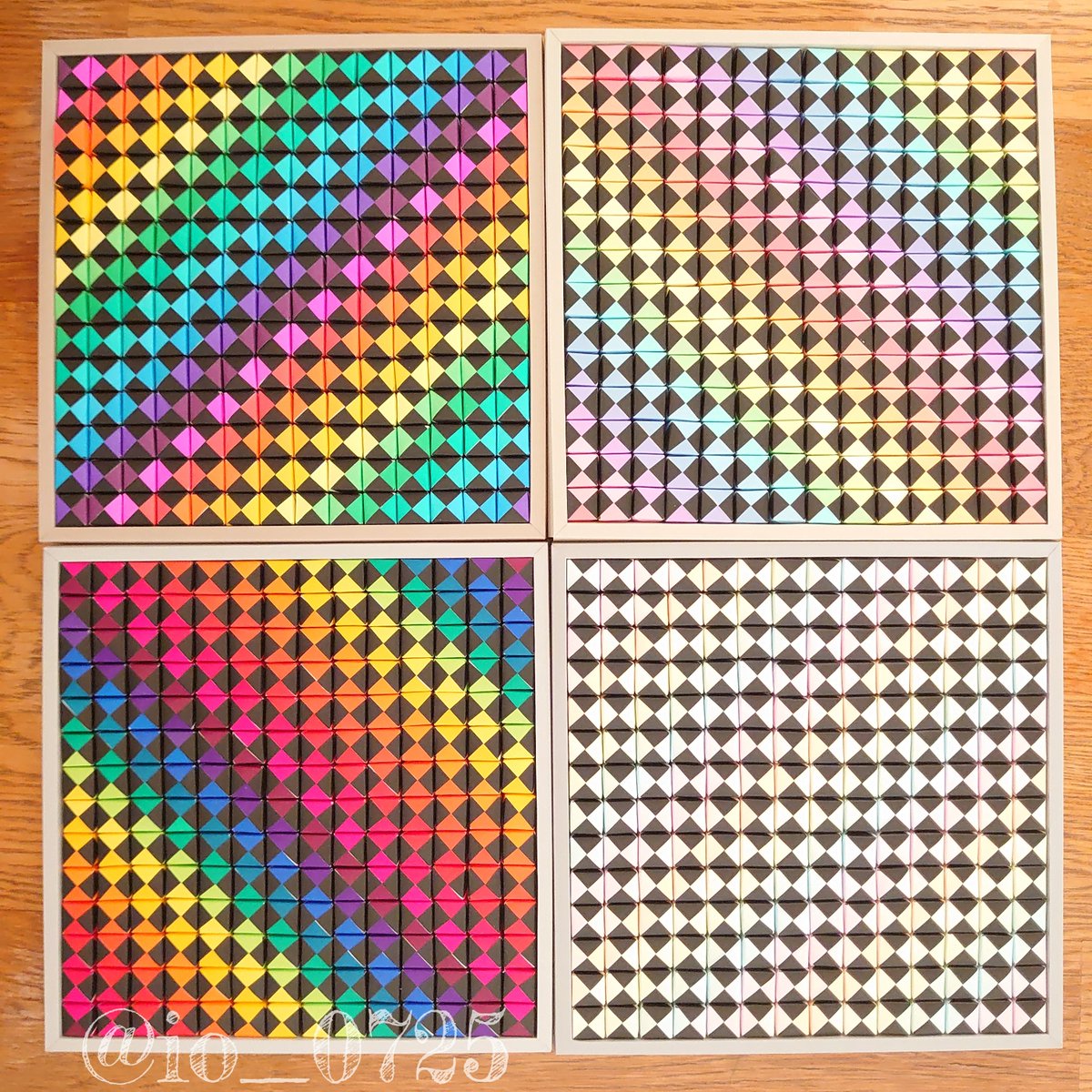 色違いで4パターン作った