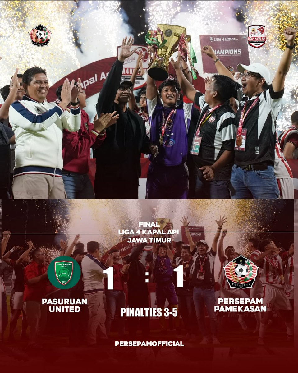 Sesuai janji kita, kota ini juara 🥇🏆🔥 #Persepam1970 #Persepam #Pamekasan #Pasuruan  #PersepamPamekasan #Liga4
#Liga4JawaTimur #SepakBola
#JawaTimur #Indonesia