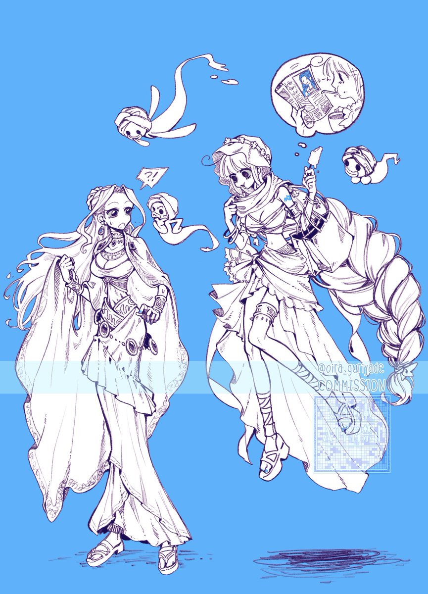 #ONEPIECE 
two princesses 👻🩷🏜️💙