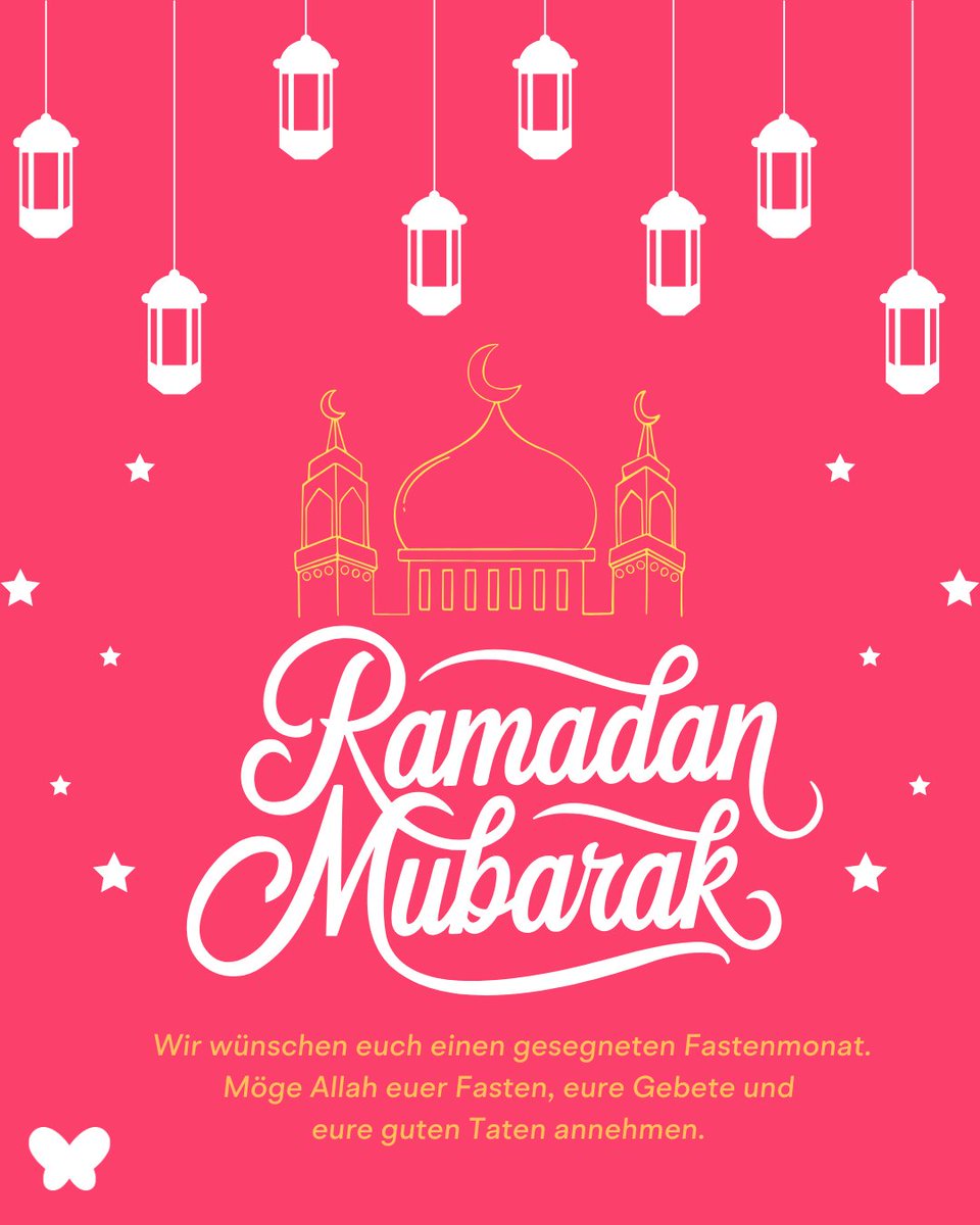 muzz_de's tweet image. Ramadan Mubarak 🌙
Wir wünschen euch einen gesegneten und friedvollen Monat voller Barakah ✨

#muzz #muzzde #Ramadan