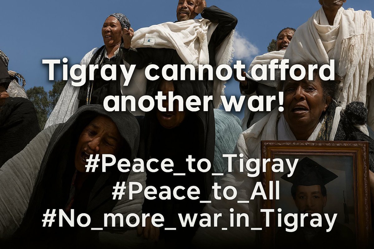 Any renewed conflict whether initiated by <a href="/AbiyAhmedAli/">Abiy Ahmed Ali 🇪🇹</a>, #IsaiasAfwerki, or stemming from internal divisions within the #TPLF would only intensify the already severe humanitarian crisis in #Tigray. What Tigrayans urgently need is lasting peace, stability,&amp; meaningful recovery.