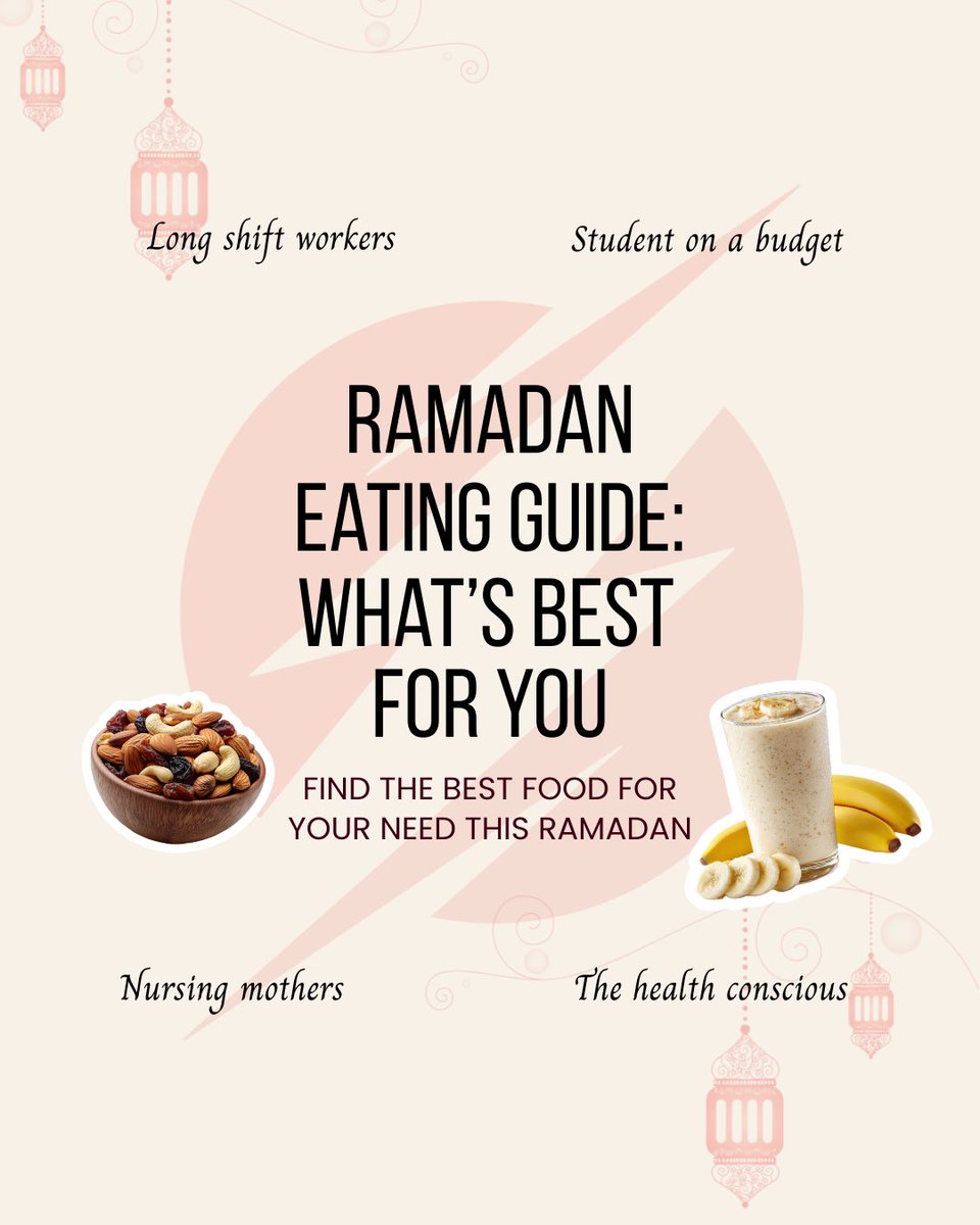 Revivexfit's tweet photo. Ramadan Eating Guide: Nourish Your Body, Feed Your Soul 🌙

📊 70% of people lose spiritual focus during Ramadan due to poor nutrition choices
📊 Every meal is an opportunity to honor your body &amp; deepen your practice

#ReviveX #health #nutrition #iftar #ramadan https://t.co/e9SQua4OzP