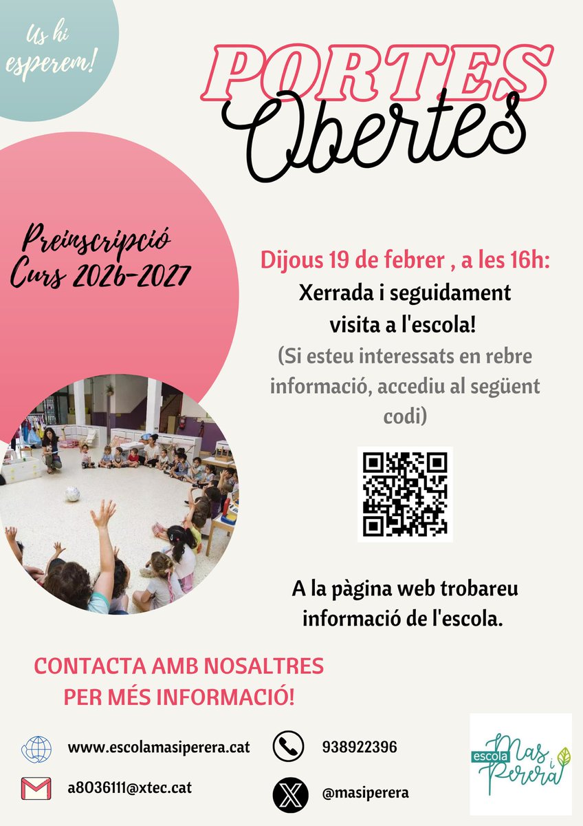 Escola Mas i Perera tweet media