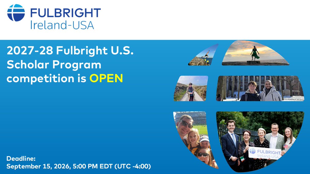 Fulbright Ireland tweet media