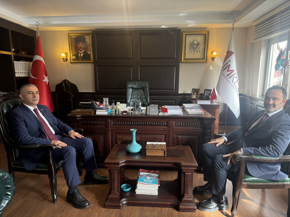 Ticaret Bakanlığı Yurtdışı Müteahhitlik Hizmetleri Genel Müdür Yardımcısı Sayın Alperen Kaçar, Konfederasyonumuzu ziyaret etti.

Ziyaret kapsamında;
▪️ Yurt dışı müteahhitlik hizmetlerinden sektörün daha fazla pay alınabilmesi için atılması gereken stratejik adımlar,
▪️ Ülkemiz