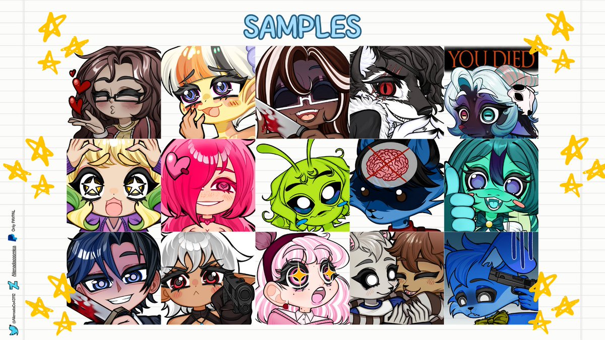 AlienadaCo43112's tweet image. 💚 ART RAFFLE!!! 💚

🪐 There will only be two winners. 

🪐 The contest ends on February 20th.
 🪐 Each winner will receive 4 custom emotes.
🪐 Drop your oc.

 🪐 Rules:

 Follow me + Repost + Like this post. 
 #artraffle #Giveaway #artgiveaway #chibi #emotes #Vtubers #Furry