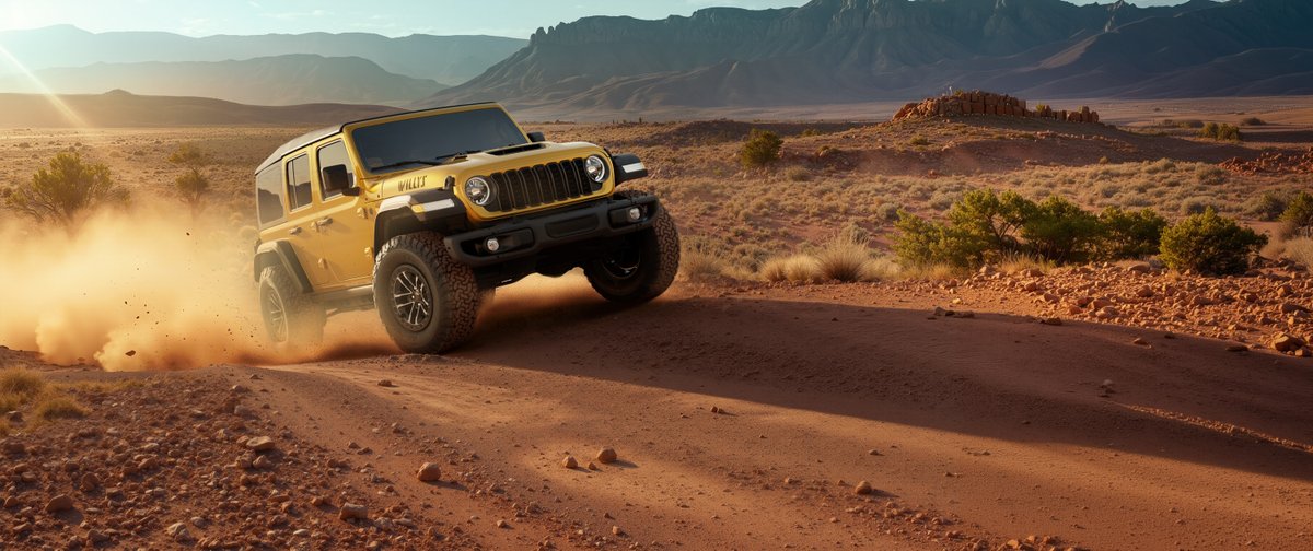 DrivingSouthern's tweet photo. The new 2026 #JeepWrangler #Willys 392 🚙 pairs classic Willys heritage with the thunderous 470-hp, 6.4-liter #HEMI V-8 💪, delivering the most powerful and most value-packed V-8 Wrangler ever. 🌄 https://t.co/7beRRW9Qe4