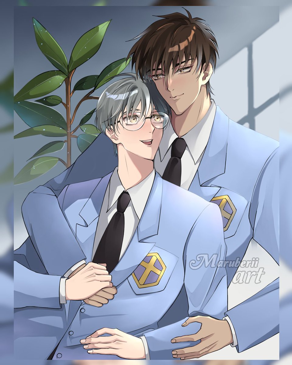 I wanted to draw to my favorite bl couple YukitoxTouya ♡⁠(⁠>⁠ ⁠ਊ⁠ ⁠<⁠)⁠♡  
This is a drawing that I did for Valentine's day 💕✨

#sakuracardcaptors #fanart #bl #drawing #yukito #touya