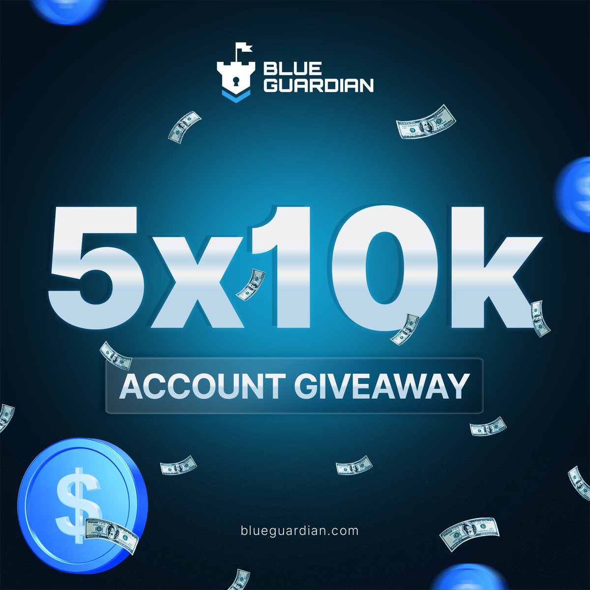 🎉 GIVEAWAY 🎉
5 X $10,000 Challenge account

How to enter:
🚀Follow 
<a href="/Onlyonesirkings/">Sirkings</a> 
<a href="/BlueGuardiancom/">Blue Guardian</a> 
<a href="/PropAffiliates/">Prop Firm Affiliates</a> 
<a href="/GuardianTvLive/">GuardianTV</a> 

🚀 Like &amp; Retweet
🚀 Tag 3 Friends
🚀 turn on notifications

Add us as favorites- propfirmmatch.com/favorite-firms