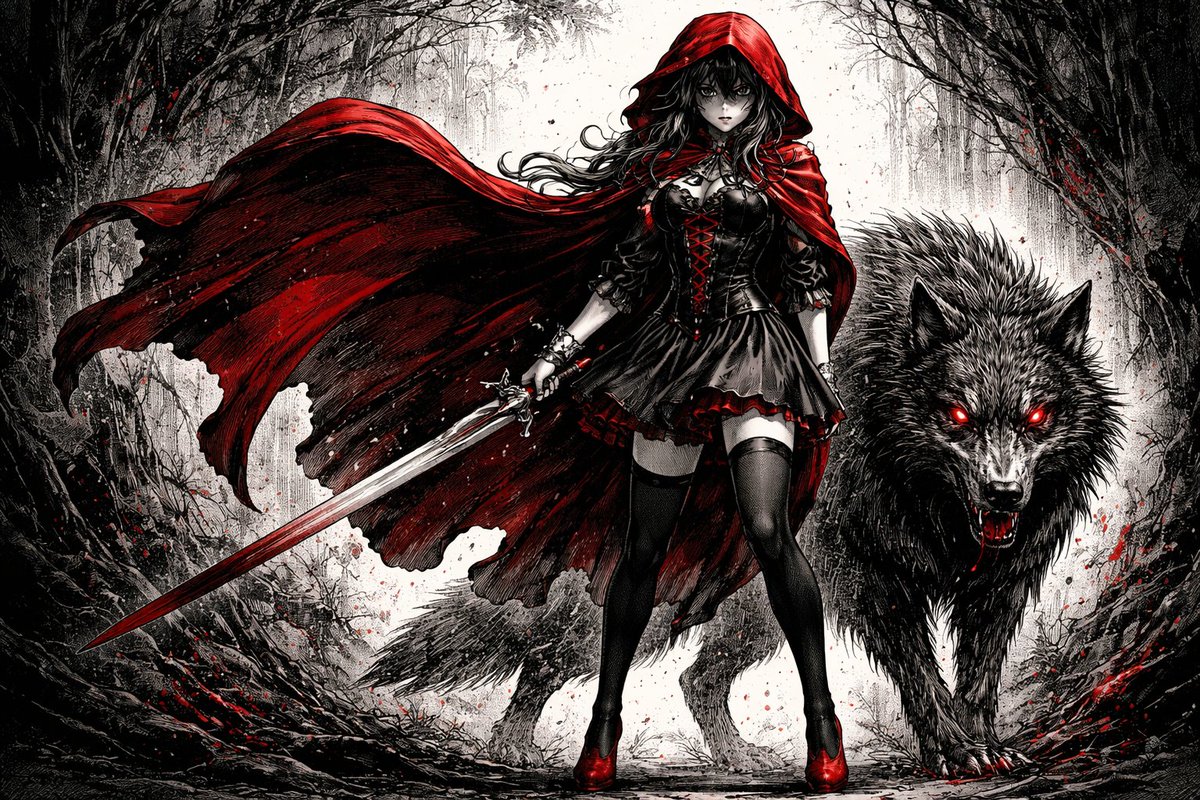 Wolf Art Wednesday
Not sure my wolf takes center stage, but short on time and revised old prompt.
Older versions here: budgetpixel.com/p/2248