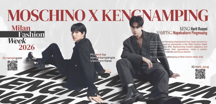 Readyyyyyyyyyy 🔥❤️‍🔥❤️‍🔥❤️‍🔥❤️‍🔥

#KengNamping #MOSCHINO
#KengHarit #nampingster 
<a href="/harit_keng/">Harit_keng (DuckMan 🦆)</a> <a href="/nampingnapat/">Namping</a>