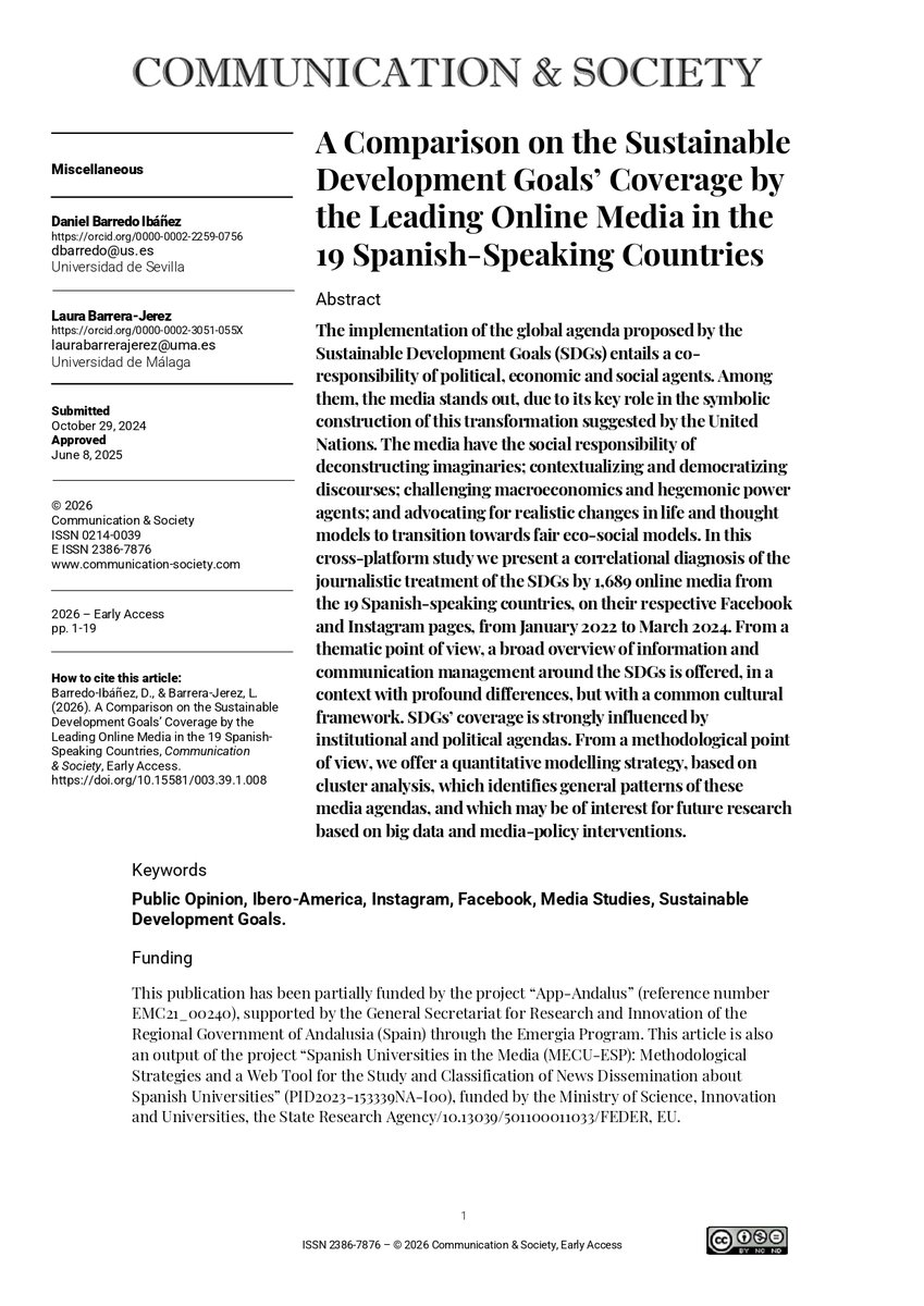 Communication & Society Journal tweet media