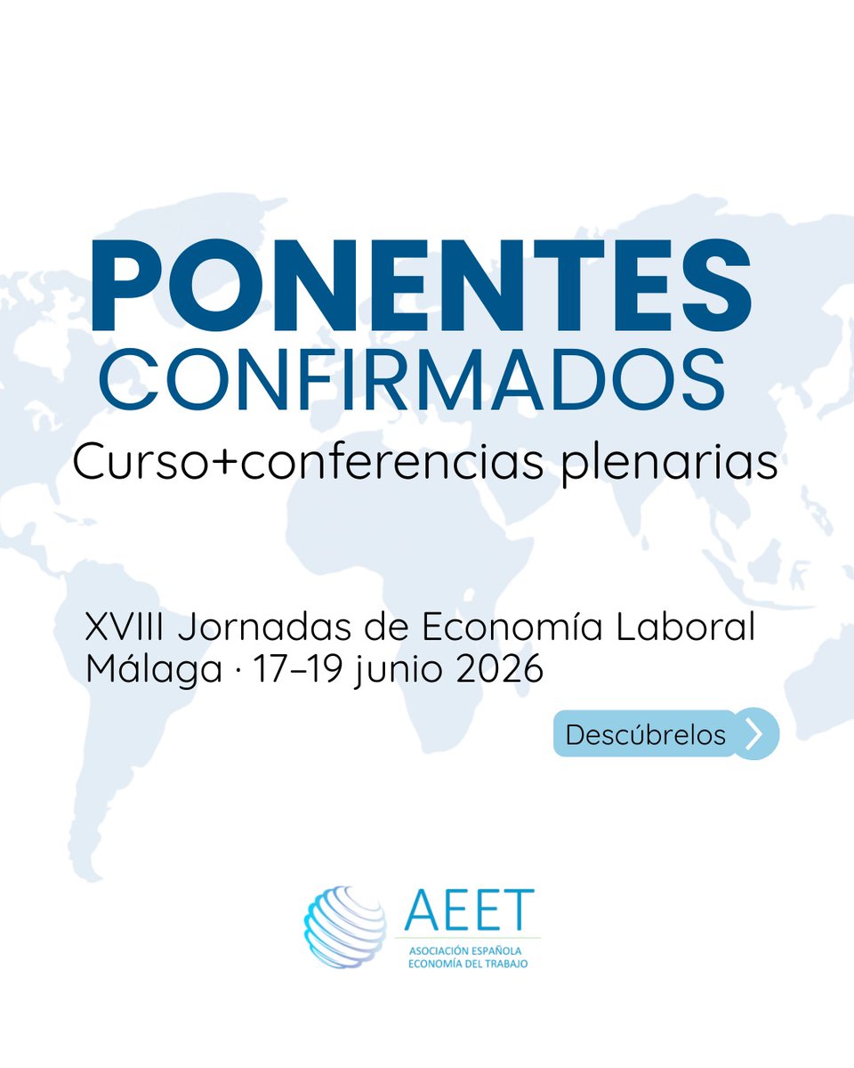 Asociación Española de Economía del Trabajo (AEET) tweet media