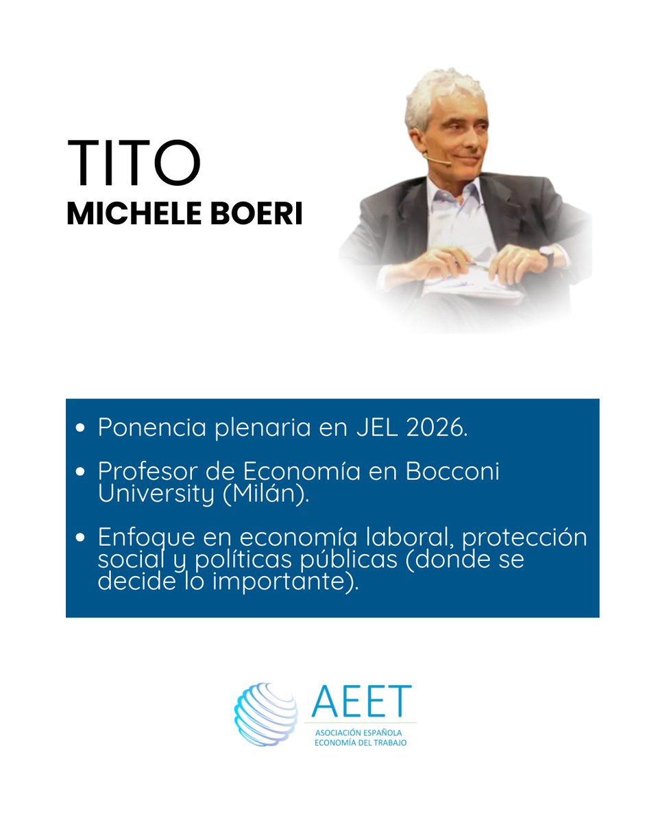 Asociación Española de Economía del Trabajo (AEET) tweet media