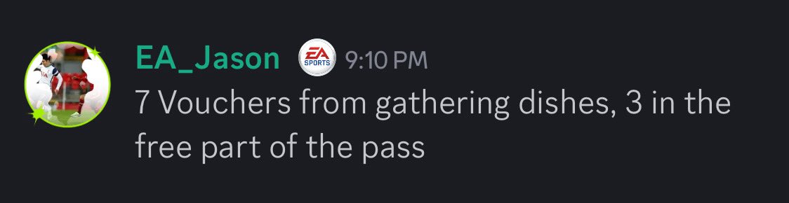 Jason bro confirmed that we will only get 7 tickets for free plus 3 from star pass so total 10 draft vouchers for free in Ramadan Event 😩
<a href="/Sappurit/">Sappurit</a> <a href="/MadridistaaFC/">Madridistaa</a> 

#FCMobile