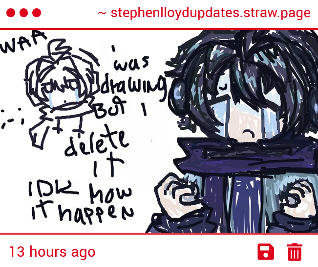 nooo 😭 strawpage can be so buggy sometimes