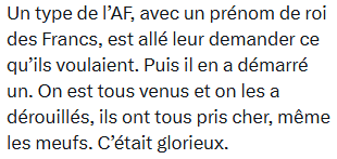 BisonRavi_007's tweet photo. Le débile léger @Henri2Turenne admet avoir avec les nervis de l'#ActionFrançaise (@actionfrancaise), "dérouillé des meufs". C'est là qu'à en partie été formé #Quentin. Merci à cet idiot utile qu'est Henri de Turenne de nous partager ce comportement qu'il considère comme glorieux. https://t.co/vhuJsyGWTl
