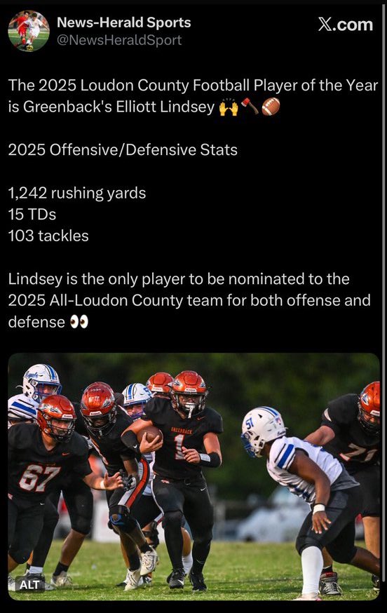 Greenback Football tweet media