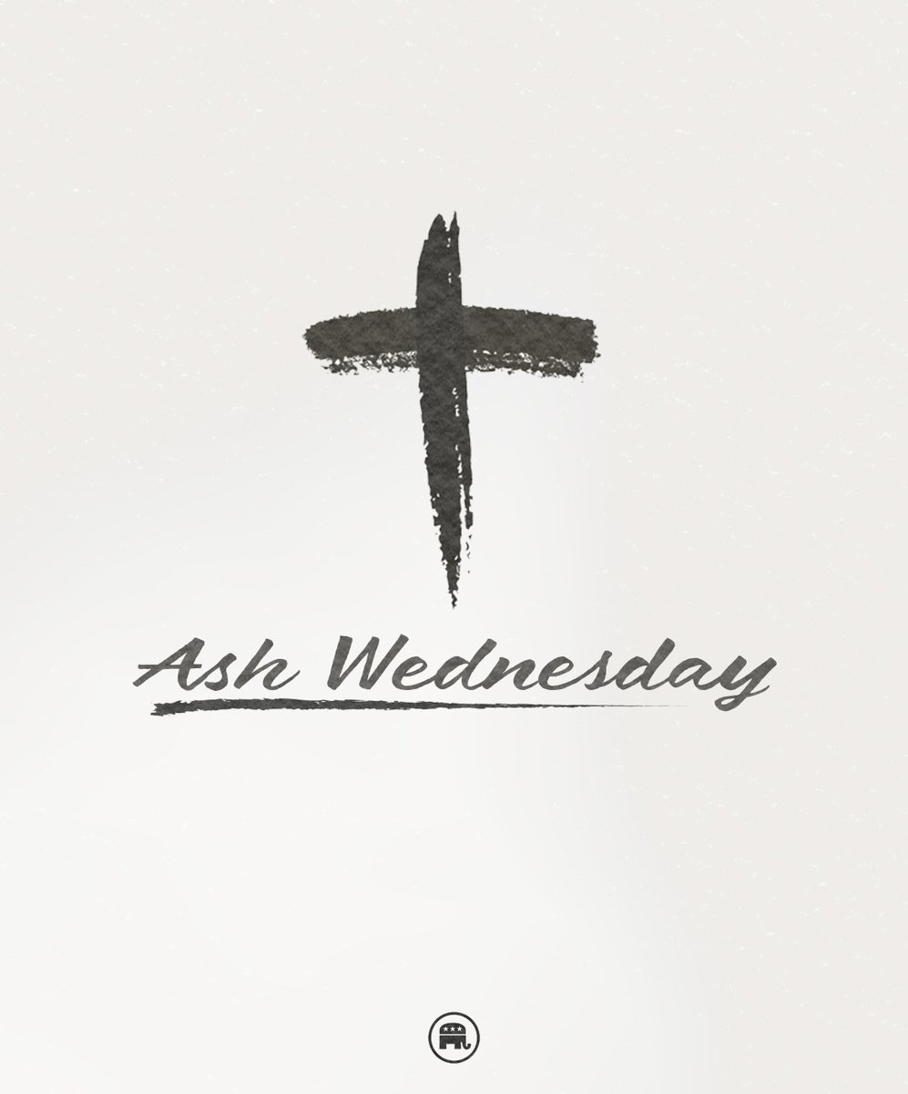 Wishing everyone who observes a blessed and reflective Ash Wednesday ✝️