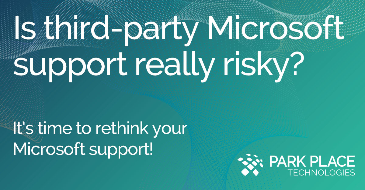 Park Place Technologies tweet media