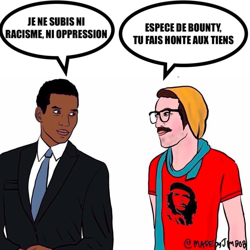 L’antifa est un véritable raciste .