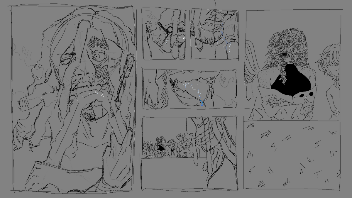 OnlineCorvus_'s tweet photo. bunch of magma drawings @DyethySinners https://t.co/I2xQKPnPkq