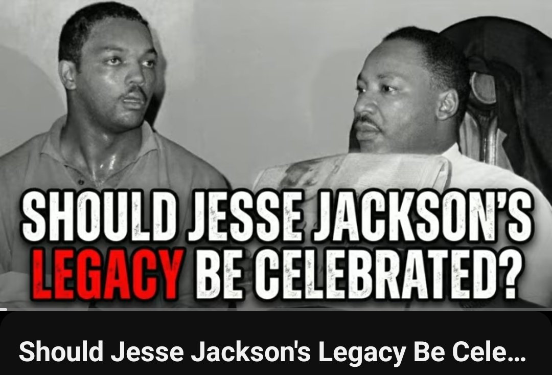 youtu.be/SbM-7k8D8lU?si…
#TariqNasheed <a href="/tariqnasheed/">Tariq Nasheed 🇺🇸</a> discusses what should be the legacy of #JesseJackson 
#FBA #FoundationalBlackAmericans <a href="/AfrDiasporaNews/">African Diaspora News Channel</a> <a href="/arthurwatkins/">Arthur Watkins Jr. 🇺🇸</a> <a href="/TaureanReign/">Taurean Reign Reloaded</a> <a href="/BLKLiberation84/">Nicole's View 🇺🇲</a> <a href="/CCFreedmen/">CCFreedmen</a> <a href="/HarrietEve9/">HarrietEve9</a> <a href="/Marcel4Congress/">MarcelForCongress</a> <a href="/Soulful1865/">Cornbread Mafioso 🖕🏾</a> <a href="/R3dJ0k3r/">RedJoker 🇺🇸</a>