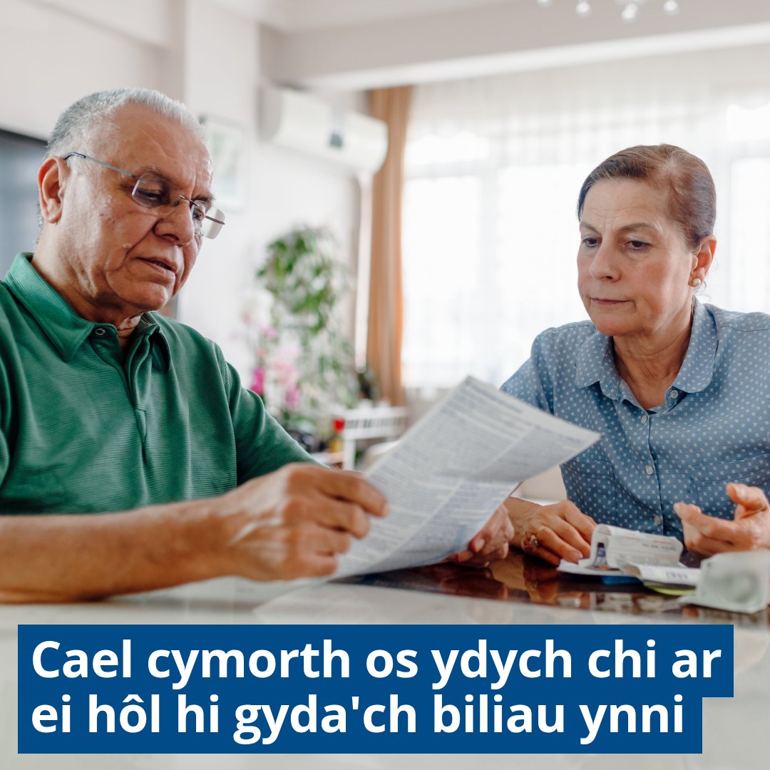 Mae camau y gallwch eu cymryd os ydych chi’n cael trafferth talu eich biliau nwy a thrydan.

➡️ Cysylltwch â’ch cyflenwr i roi gwybod iddyn nhw. Rhaid iddyn nhw eich helpu i ddod o hyd i ffordd o dalu’r hyn sy’n ddyledus.

Gall ein cyngor helpu ⤵️
bit.ly/3OAGlIP