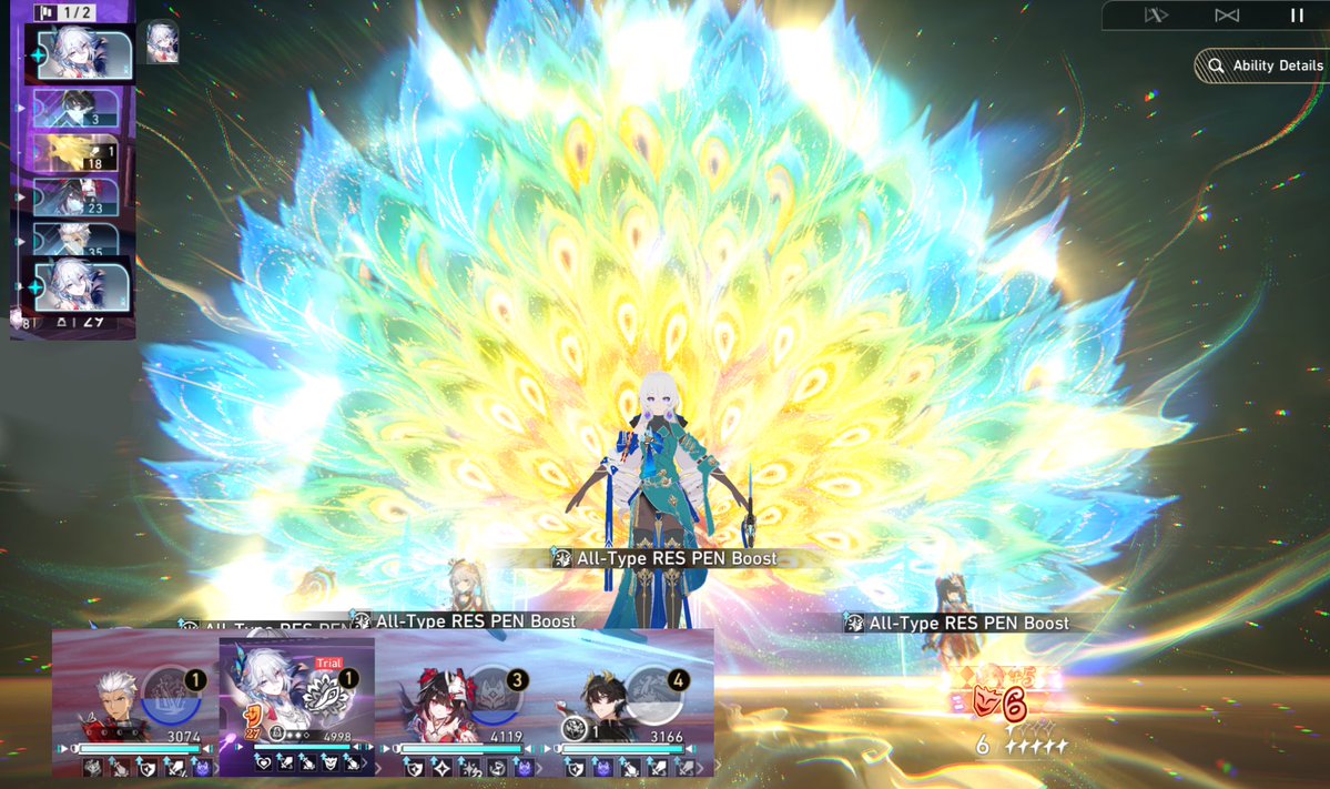 My honest review on YaoGuang after totally not losing 50/50

- Her design feel so belobog for no reason
- Her kit is too simple for the first 5s of her path, she feels like a 1.0 char not 4.0
- She didn’t trigger Aha instant like at all 

#honkaistarrail #YaoGuang #hsrcreators