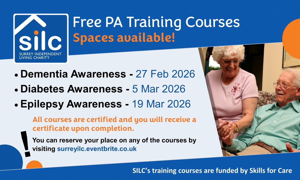 Surrey Independent Living Charity (SILC) tweet media