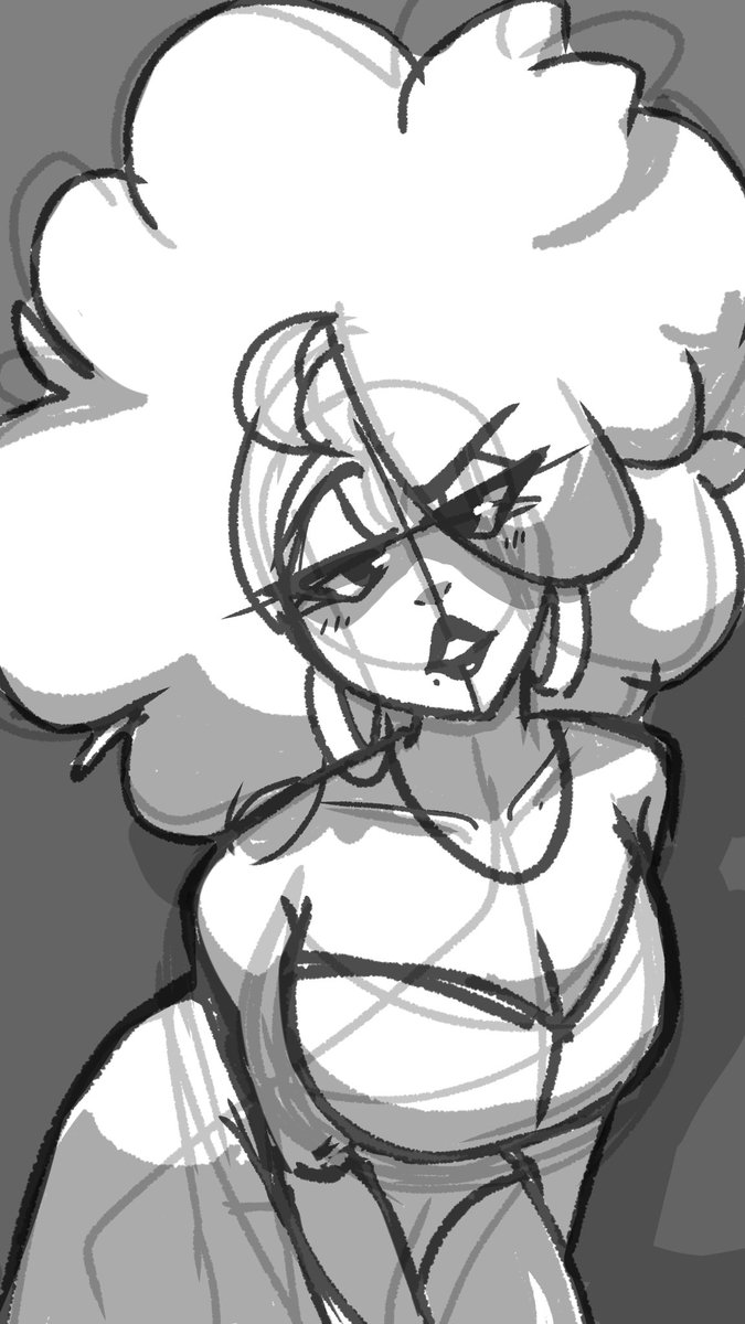 Young Madame Angela! 
(In progress)
Belong to <a href="/esbellesantos/">🔻𝕖𝕤𝕓𝕖𝕝𝕝𝕖 🔺</a> 

Ella fué el primer dibujo en digital que hice, es un personaje increíble que siempre me saca del bloqueo creativo. Tenía que hacerla de nuevo ahora que he intentado mejorar mi Stilo 😅