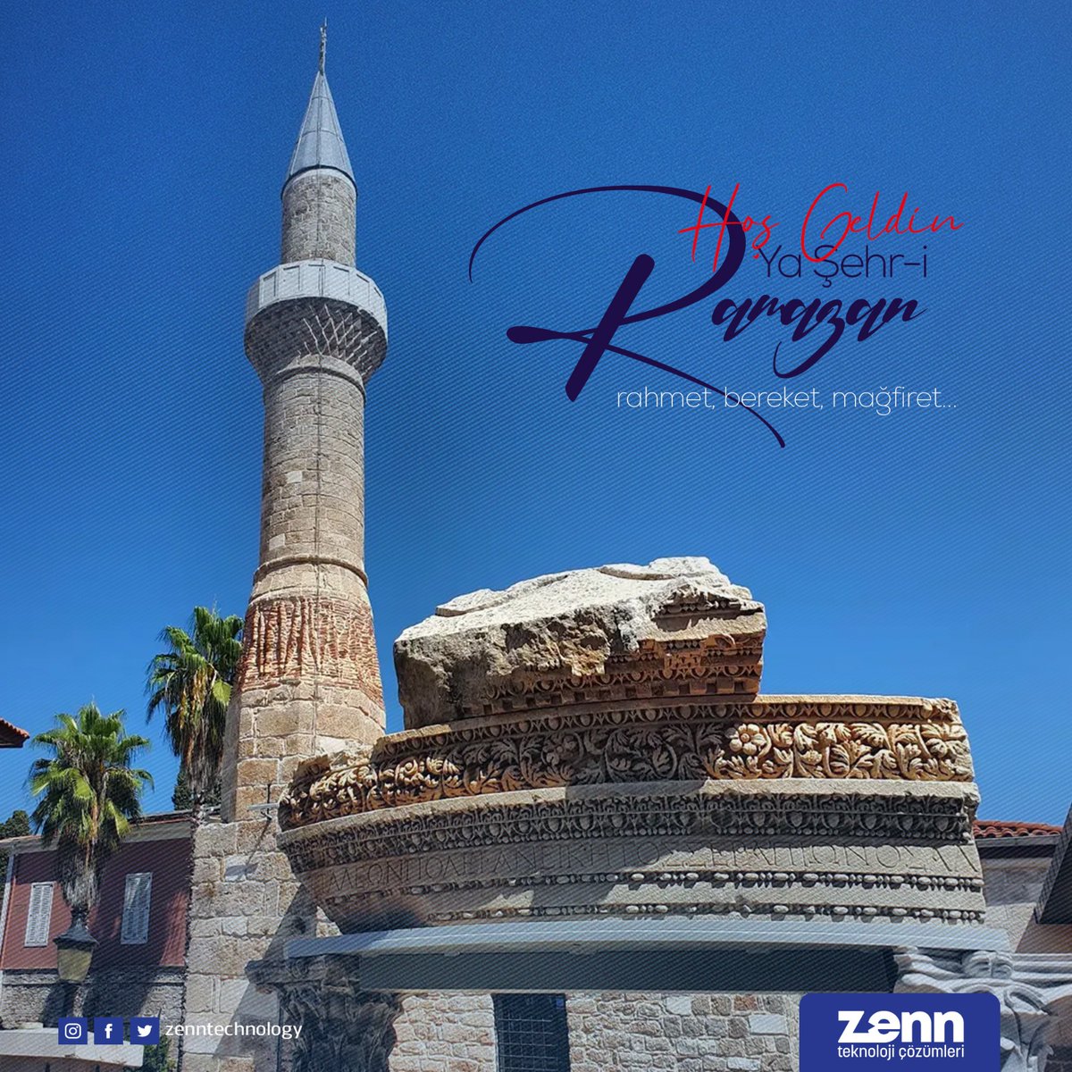 zenntechnology's tweet photo. Hoş geldin ya Şehr-i Ramazan 🌙 https://t.co/vb7gcrQDR1