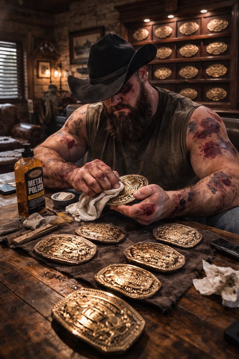 What do ya do with 25 cases of polish? Guess you just get to work. 
<a href="/FinalArbiterJP/">John Patrickhausen</a>  I set your case to the side. 

<a href="/UPRISINGFED/">UPRISINGhausen</a>