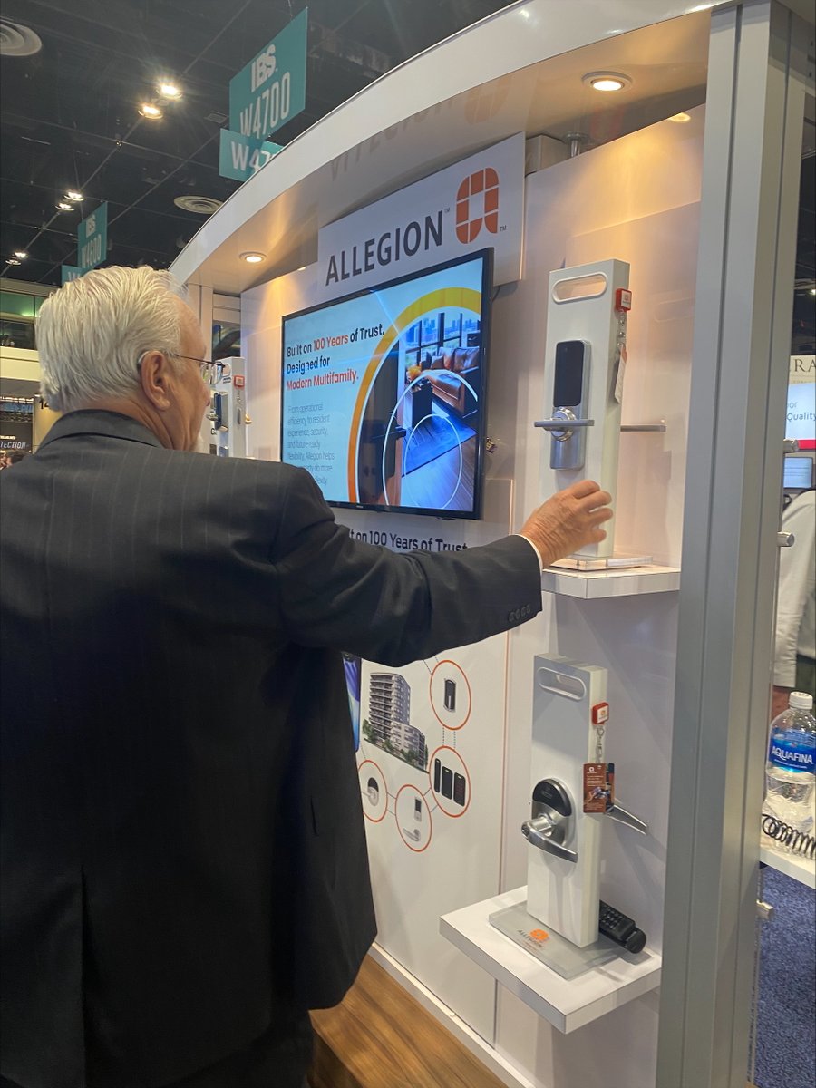 ZentraAccess's tweet photo. We are LIVE at IBS 2025!

The show floor is officially open in Orlando, and the Zentra team is excited to see you! Stop by the Schlage Booth #W4757 today or tomorrow to meet our experts and experience our latest solutions firsthand.

We’ll see you at the booth! 📍 https://t.co/O3YDNSMQVK