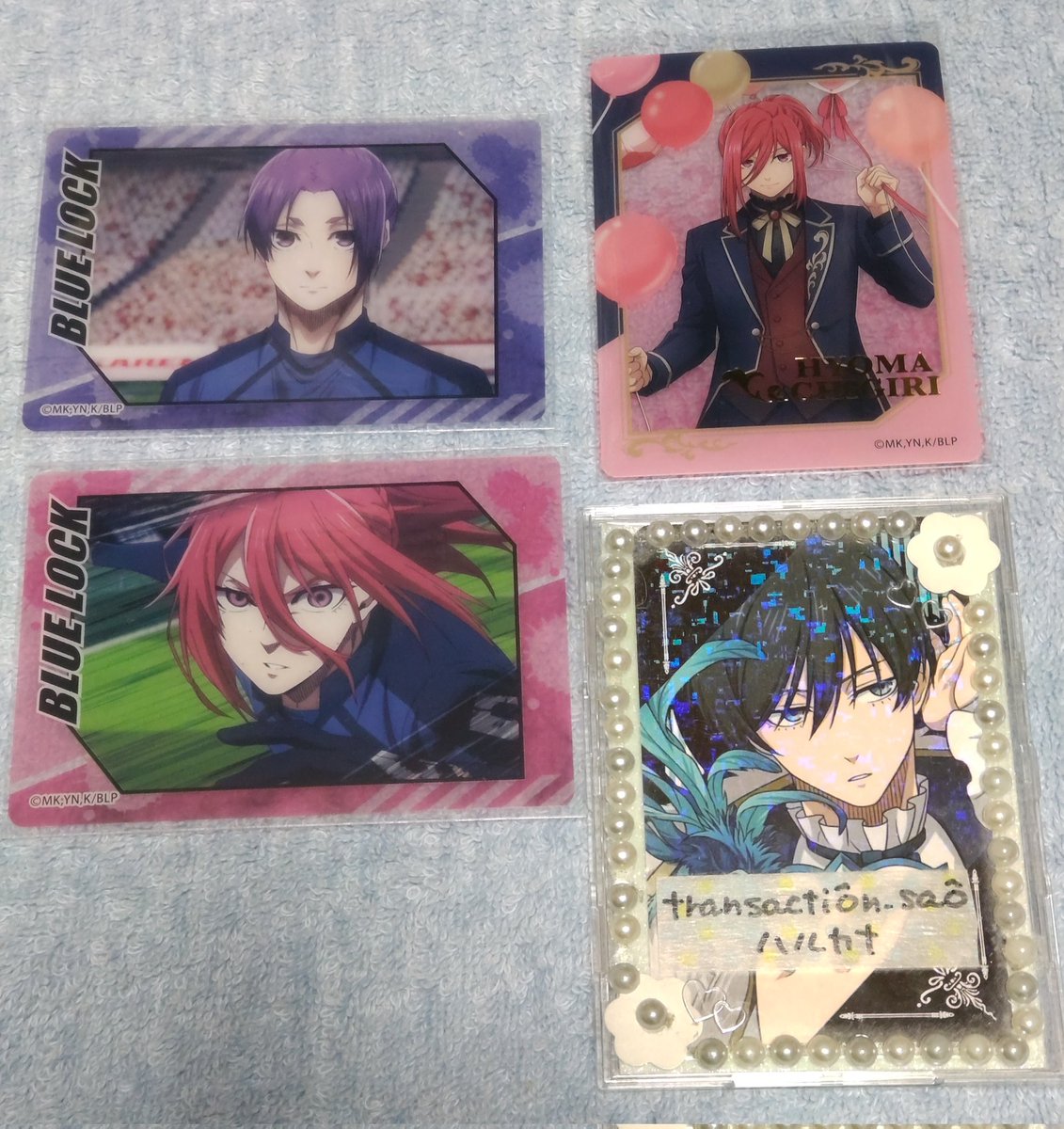 【交換】ブルーロック ブルロ バルーン トレーディング ふぁぼカ vol.15

〈譲〉 玲王・千切

〈求〉 凛（場面写はどれでも）or凛&amp;潔

★レアはレア同士
★日によって都内手渡し
★郵送可

どうぞよろしくお願いいたします🙇‍♀