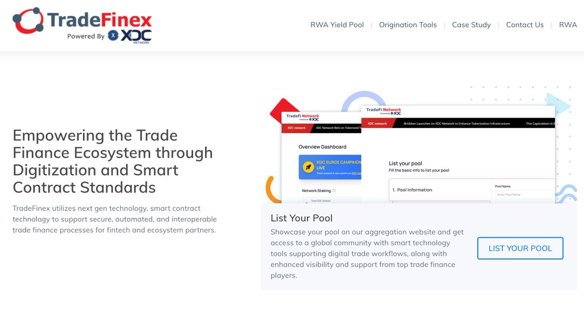 AishaPatel30711's tweet photo. Decentralized Trade Finance Made Easy 🌐💼
🤝 P2P trade instruments
Decentralized governance
💰 Global access for buyers & suppliers
⚡ Real-time tracking
🔗: https://t.co/FwxIMx5vIH
#XDC #TradeFinex #TradeFinance #TradFi #DeFi #Blockchain #RWA
@XDCNetwork @TradeFiNetwork https://t.co/y0qTbU4QfT