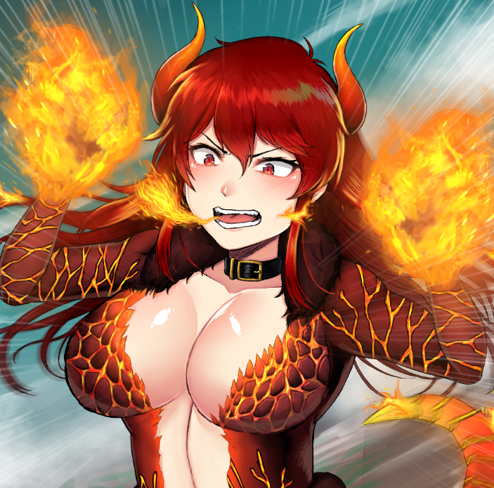 skebでかっこいいd-l様描いた 